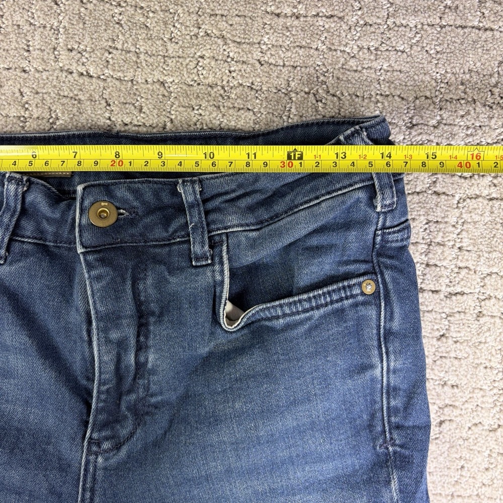 Pilcro Jeans Womens 28 Blue Demilune Boot Cut Western Cowgirl Anthropologie - Picture 4 of 8